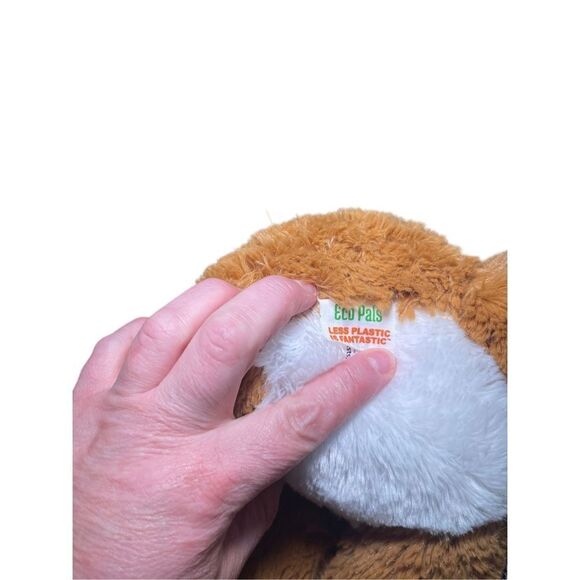 Wildlife Artists Eco Pals Plastic Free Design Plush Coyote Pup Stuffed Animal - Picture 11 of 11